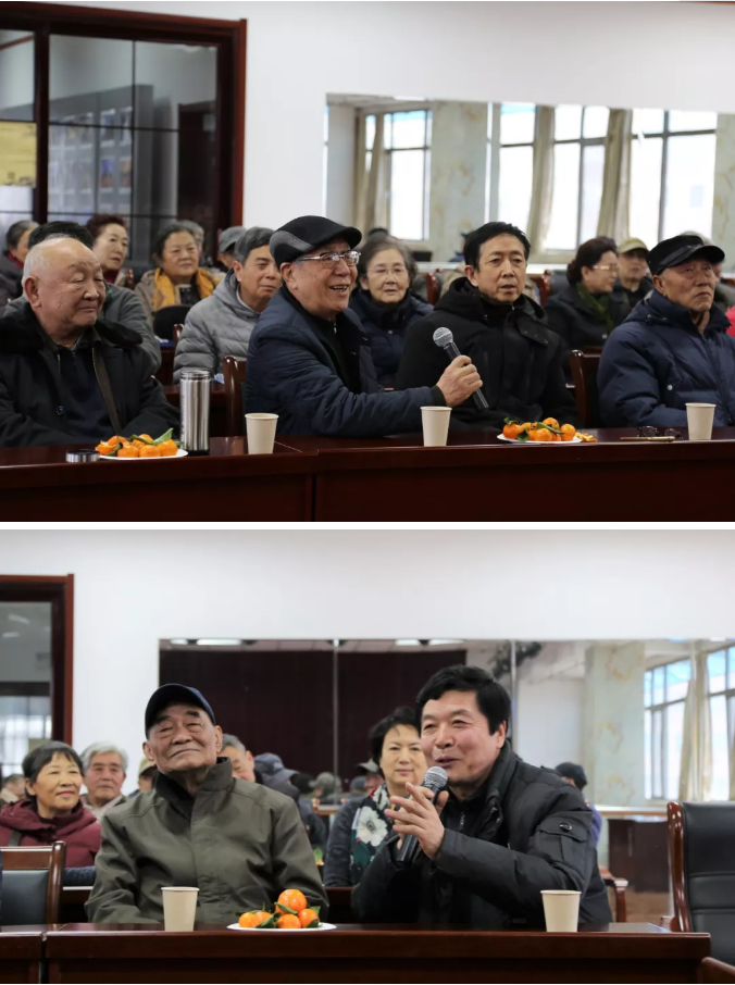 山影集團召開老干部迎新春座談會